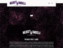Tablet Screenshot of mildredsumbrella.com